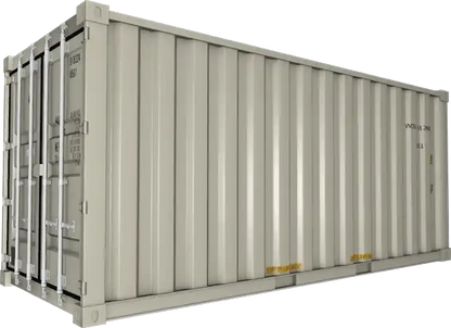 20' One Trip - Beige_Right Shipping Container Charleston SC, Shipping container for sale Charleston SC, conex Charleston SC, rent storage container Charleston SC, conex, cargo container, used shipping container, used cargo container, storage trailer, storage container, steel storage container, portable storage container, storage trailer, sea container