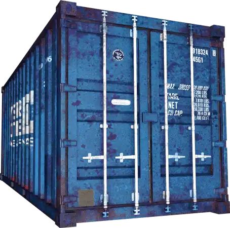 Blue used 20' shipping container Chicago IL, Chicago IL shipping container for sale, Shipping container for sale Chicago IL, conex Chicago IL, rent storage container Chicago IL, conex, cargo container, used shipping container, used cargo container, storage trailer, storage container, steel storage container, portable storage container, storage trailer, sea container