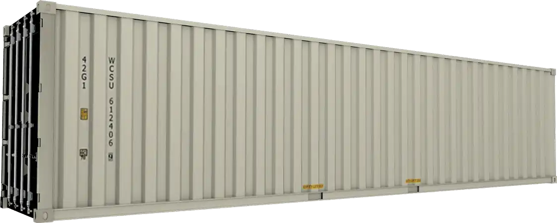 40 ft One Trip - Beige_Right Shipping Container Atlanta, Shipping container for sale Atlanta, conex Atlanta, rent storage container Atlanta, conex, cargo container, used shipping container, used cargo container, storage trailer, storage container, steel storage container, portable storage container, storage trailer, sea container