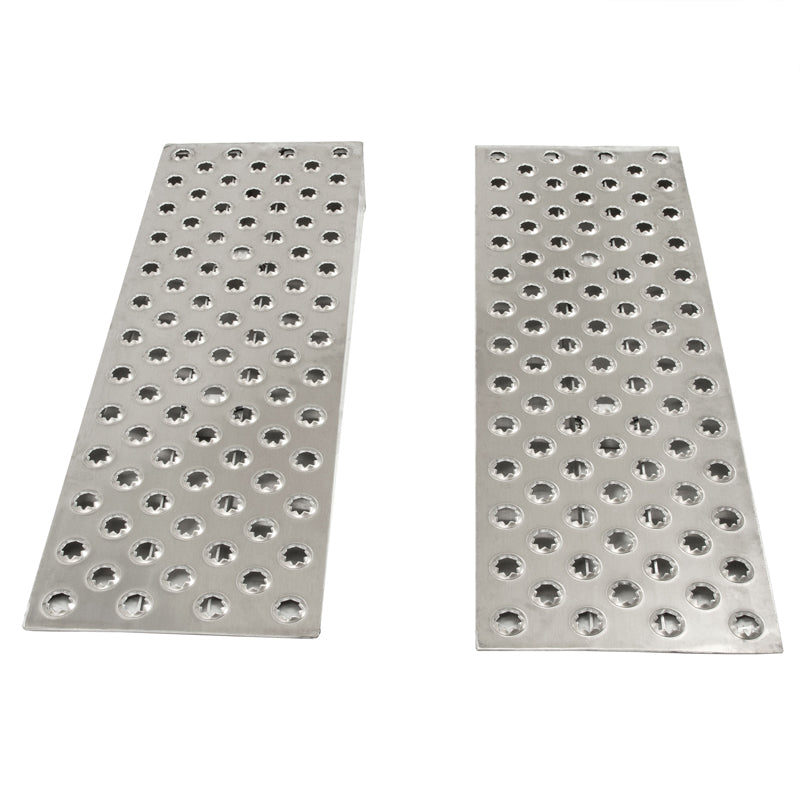 Aluminum Shipping Container Wedge Ramps - 10,000 lb. Capacity