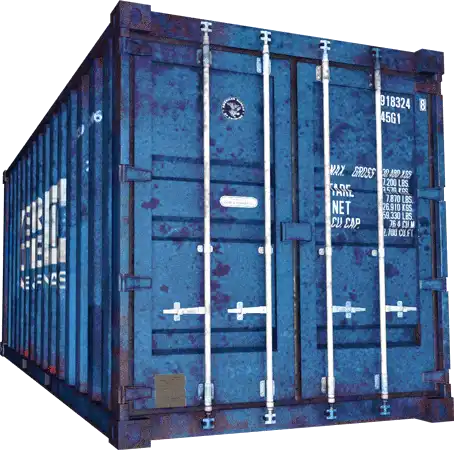 Blue used 20' shipping container Los Angeles CA, Los Angeles CA shipping container for sale, Shipping container for sale Los Angeles CA, conex Los Angeles CA, rent storage container Los Angeles CA, conex, cargo container, used shipping container, used cargo container, storage trailer, storage container, steel storage container, portable storage container, storage trailer, sea container