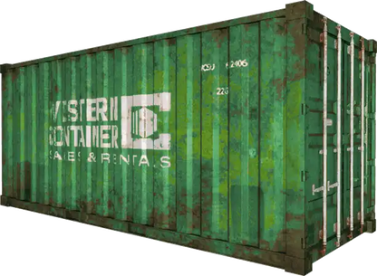 Green - Left used 20' shipping container Atlanta, Atlanta GA shipping container for sale, Shipping container for sale Atlanta, conex Atlanta, rent storage container Atlanta, conex, cargo container, used shipping container, used cargo container, storage trailer, storage container, steel storage container, portable storage container, storage trailer, sea container