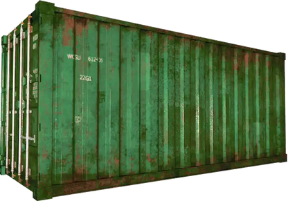 How much will a shipping container hold in Atlanta, GA