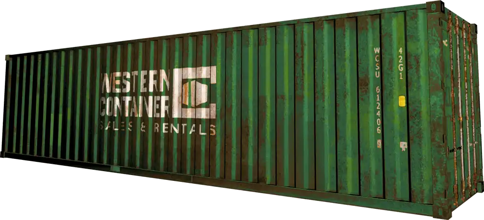 Green Left 40 ft shipping container Seattle WA, 40 ft shipping container for sale Seattle WA, used 40 ft shipping container for sale, Shipping container for sale Seattle WA, conex Seattle WA, rent storage container Seattle WA, conex, cargo container, used shipping container, used cargo container, storage trailer, storage container, steel storage container, portable storage container, storage trailer, sea container