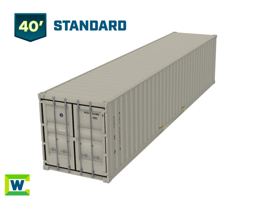 40' Standard Rental Storage Container