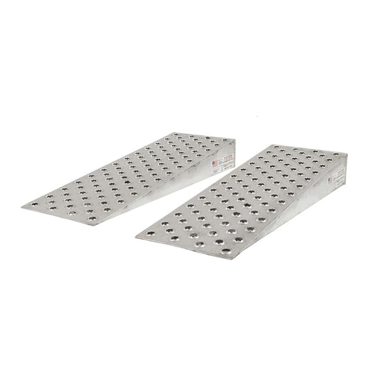 Aluminum Shipping Container Wedge Ramps - 10,000 lb. Capacity