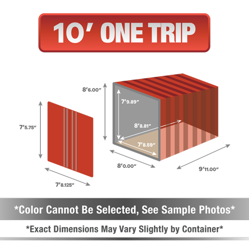 10' shipping container for sale, 10' shipping container, 10' container, shipping container for sale, conex, cargo container, 10' container, 10' storage container, buy shipping container, used shipping container, used shipping container for sale, 10' one trip container