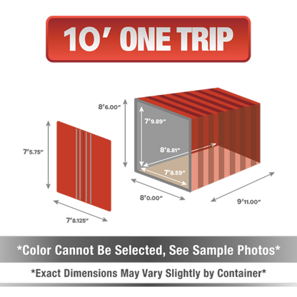 10' shipping container for sale, 10' shipping container, 10' container, shipping container for sale, conex, cargo container, 10' container, 10' storage container, buy shipping container, used shipping container, used shipping container for sale, 10' one trip container