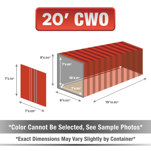 20' shipping container for sale, 20' shipping container, 20' container, shipping container for sale, conex, cargo container, 20' container, 20' storage container, buy shipping container, used shipping container, used shipping container for sale, 20' CWO container, cargo worthy container
