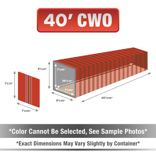 40' shipping container for sale, 40' shipping container, 40' container, shipping container for sale, conex, cargo container, 40' container, 40' storage container, buy shipping container, used shipping container, used shipping container for sale, 40' CWO container, cargo worthy container
