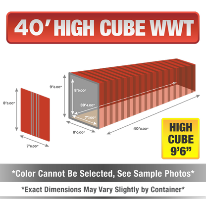 40' high cube shipping container for sale, 40' high cube shipping container, 40' high cube container, shipping container for sale, conex, cargo container, 40' high cube container, 40' high cube storage container, buy shipping container, used shipping container, used shipping container for sale, 40' High Cube wind and water tight container, wind and water tight High Cube container