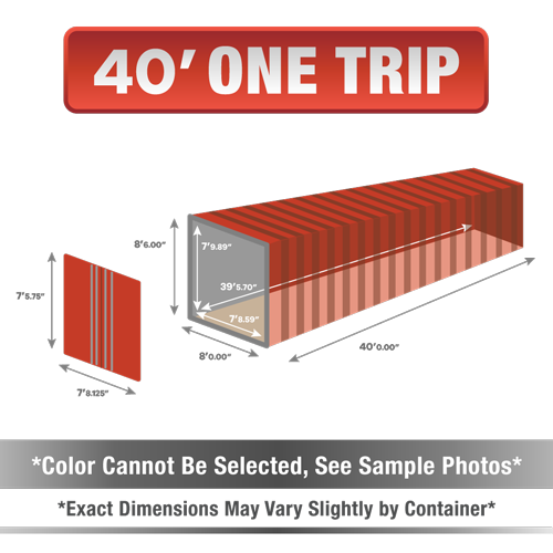 40' shipping container for sale, 40' shipping container, 40' container, shipping container for sale, conex, cargo container, 40' container, 40' storage container, buy shipping container, used shipping container, used shipping container for sale, 40' one trip container, one trip container