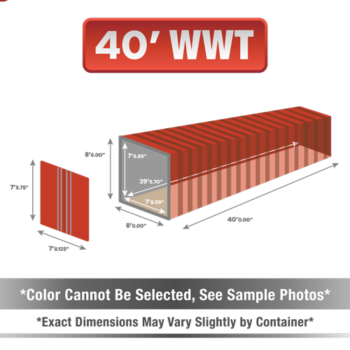 40' shipping container for sale, 40' shipping container, 40' container, shipping container for sale, conex, cargo container, 40' container, 40' storage container, buy shipping container, used shipping container, used shipping container for sale, 40' WWT container, wind and water tight container