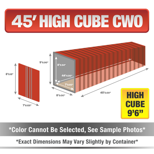 45' high cube shipping container for sale, 45' high cube shipping container, 45' high cube container, shipping container for sale, conex, cargo container, 45' high cube container, 45' high cube storage container, buy shipping container, used shipping container, used shipping container for sale, 45' High Cube CWO container, cargo worthy High Cube container