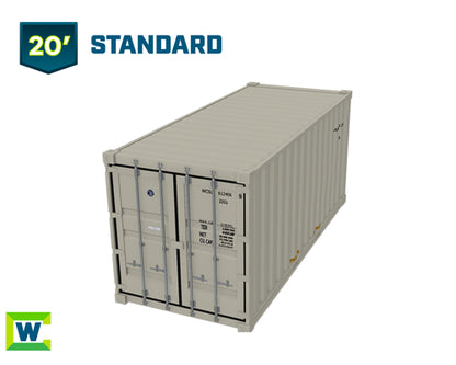 20' Standard Rental Storage Container